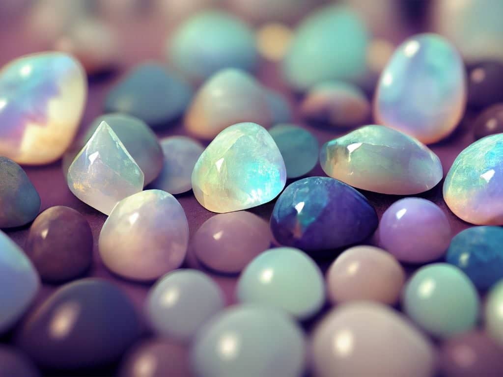 Moonstone for tarot