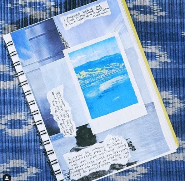art journal page ideas
