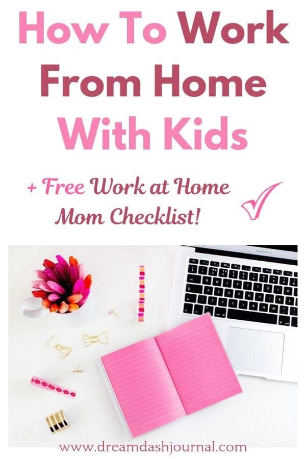 work from home with kids