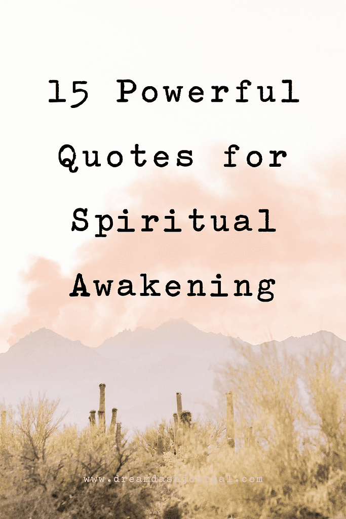 spiritual awakening quotes