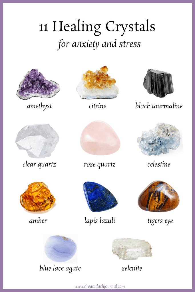 best healing crystals for anxiety and stress