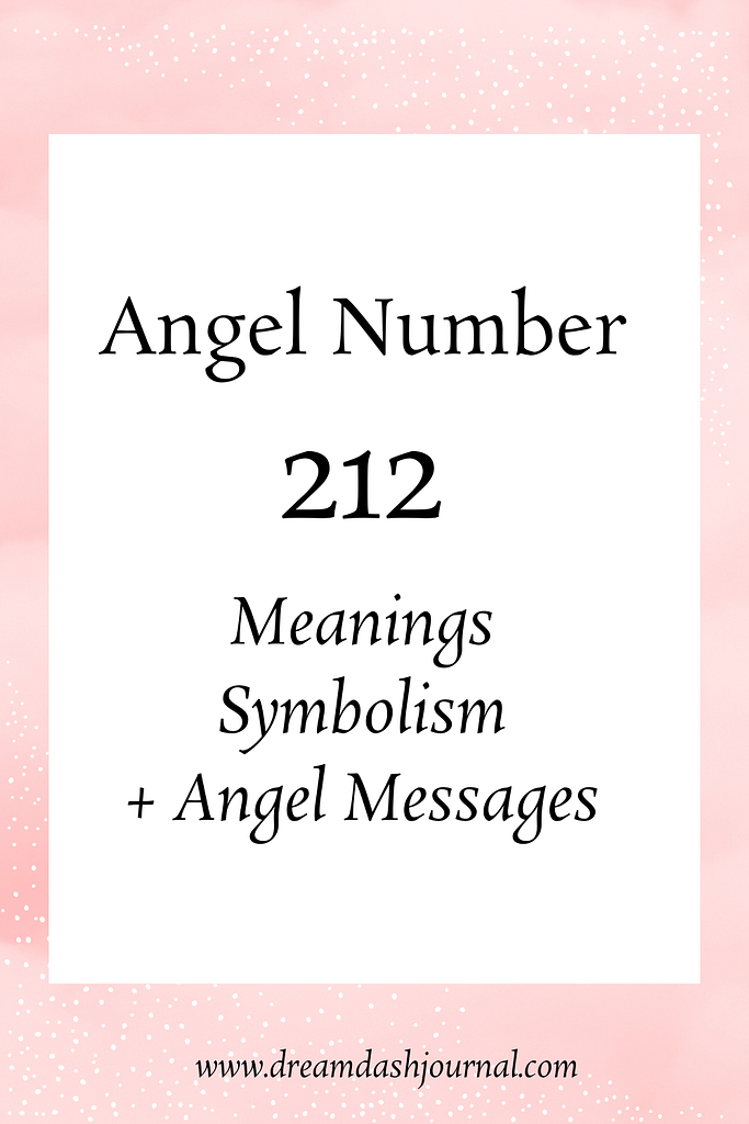 Angel Number 212 
