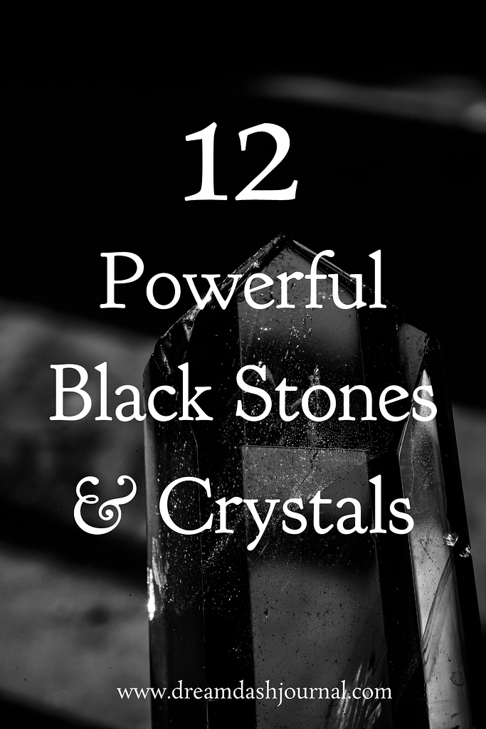 12 Powerful Black Crystals and Stones for Grounding, Root Chakra, & More