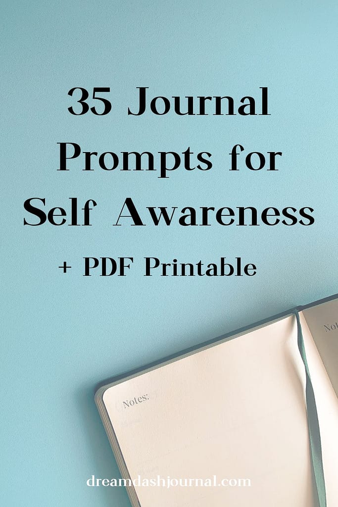 Journal Prompts for Self Awareness