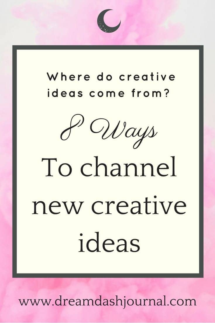 where do creative ideas come from?