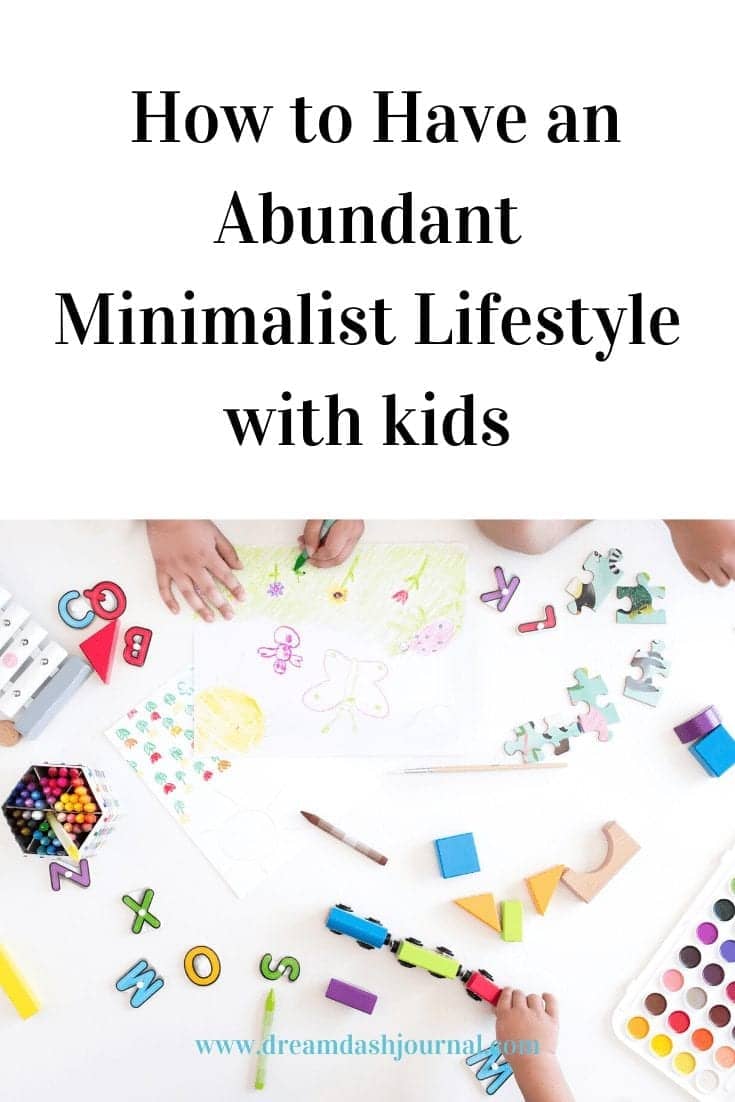 How to stop spending money on stuff you don't need and create a minimalist home that still feels abundant. Minimalist living with kids can be done.